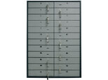 Депозитный блок VALBERG DB-24, 24 ячейки, ключевой замок Kaba Mauer